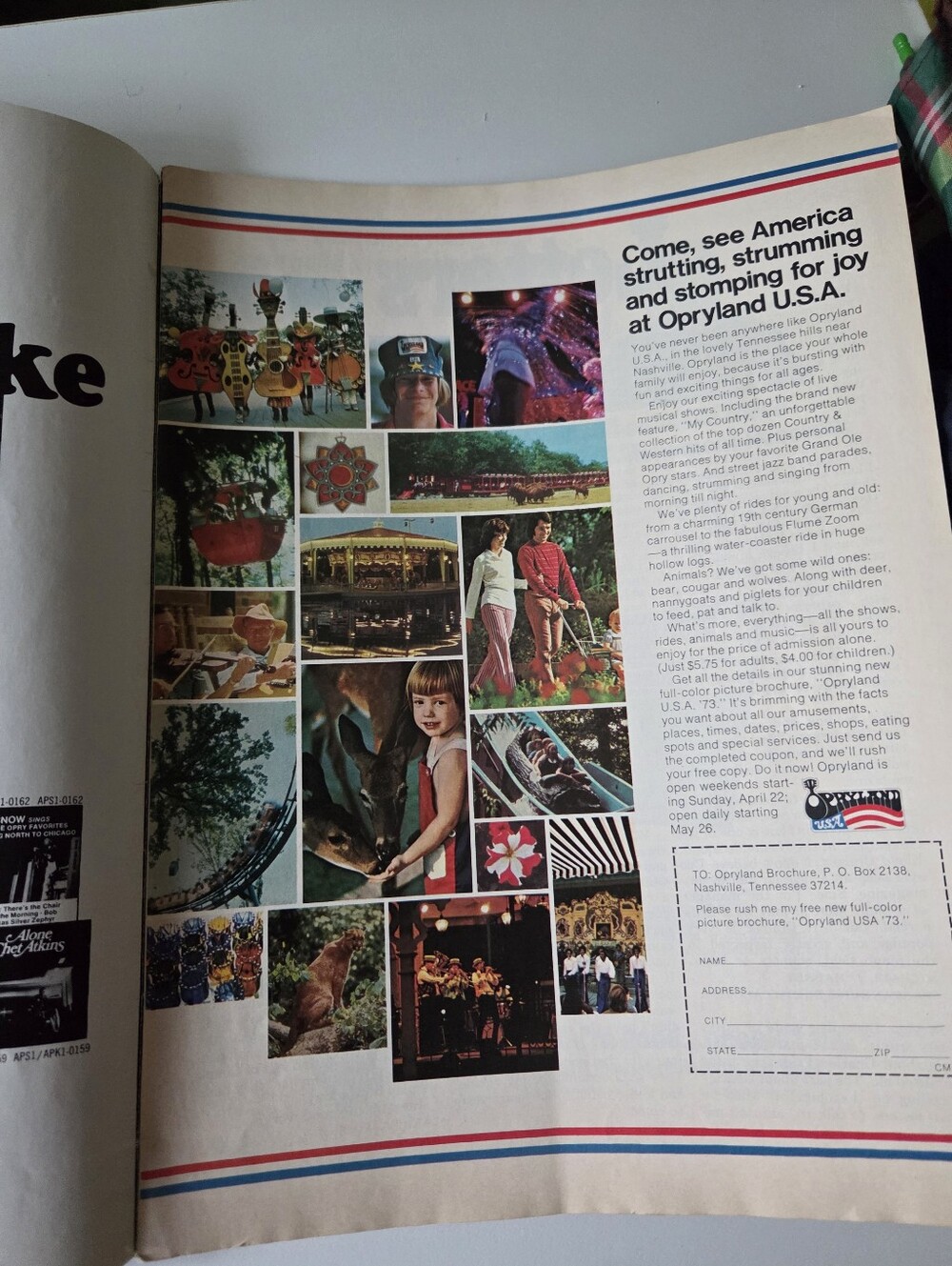 Vintage 1970s Country Music Magazine May 1973 Johnny Cash Cover - Picture 6 of 9